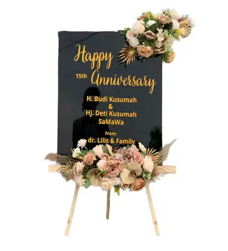 Papan Bunga Akrilik Beged
